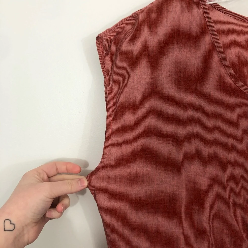 4/$25 Sonoma Embroidered Peplum Eyelet Top L NWT